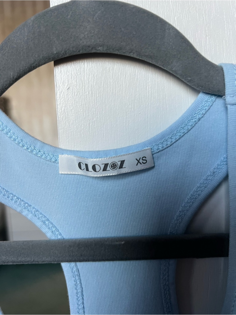 Amazon Light Blue Racerback Tank Top - Picture 2 of 2